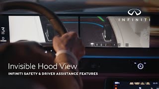 INFINITI QX80 Safety amp Driver Assistance Features  Invisible Hood View [upl. by Nemrak]