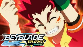 Beyblade Burst Surge Épisode 10 ENGLISH DUB Drum vs Hyuga Round 1 [upl. by Ellenar]