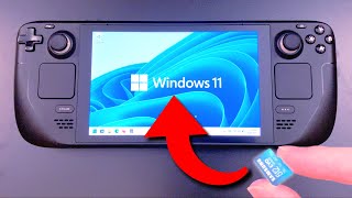 Installing Windows 11 on the Steam Deck’s Micro SD Card and Questioning my Sanity [upl. by Pearson]