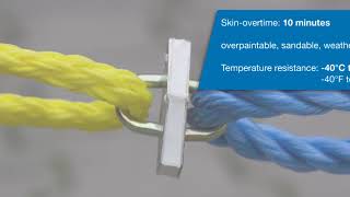 Super Tack  Fast Bonding High Strength Adhesive Sealant Demonstration Video [upl. by Bisset988]