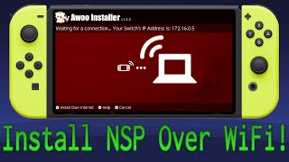 Switch How To Install NSPXCI Over LAN Free amp Easy [upl. by Anaib593]