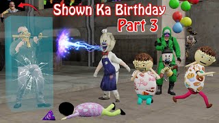 Shown Ka Birthday Part 3  Ice Cream Man Rods  Free Fire  Gulli Bulli  Make Joke Of Horror [upl. by Anrapa]