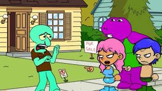 Barney Gil and Molly ground SquidwardGrounded [upl. by Randolph984]