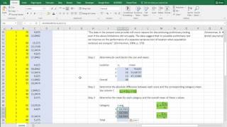 Excel  Levene test for variances [upl. by Ydoow]