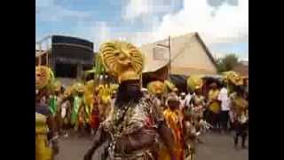 Elfi in Dominica Carnival 2011 in Roseau [upl. by Euqor489]