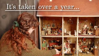 Tiny Transformation A Dolls House Renovation Journey Start To Finish [upl. by Va]