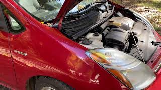 Prius  How to EASILY Open Your Hood in Just TWO Minutes If the Release Cable Is Broken [upl. by Tezzil617]