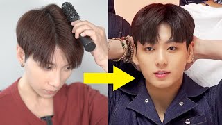 BTS COMMA Hairstyle Tutorial JUNGKOOK   田柾國髮型教學  TWOBLOCKCUT HAIRSTYLE  ISSAC YIU [upl. by Alit]