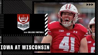 Iowa Hawkeyes at Wisconsin Badgers  Full Game Highlights [upl. by Jereme954]