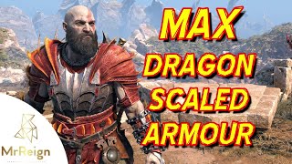 God of War Ragnarok  Dragon Tooth amp Claw Locations  MAX UPGRADE DRAGON SCALED ARMOUR [upl. by Rakia]