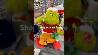 Singing Grinch at Walmart shopping christmas grinch walmart 👇 [upl. by Delmore]