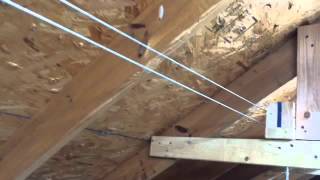 DIY Electric attic lift part 1 [upl. by Aeriell]