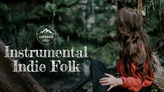 Calming Monotones Instrumental Indie Folk Playlist for ReadingWorkStudy 1 Hour 4K [upl. by Tioneb]