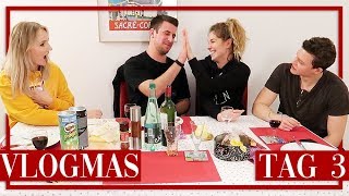 Wir TAUSCHEN unsere Partner und machen PÄRCHEN YOGA 😂🤦🏼‍♀️ Vlogmas Tag 3  TheBeauty2go [upl. by Llertram]