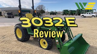 2023 John Deere 3032E Tractor Review amp Walkaround [upl. by Anaerol]