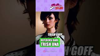 Referensi Trish Una  shorts jojosbizarreadventure [upl. by Attenohs]