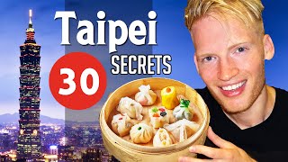 30 Secrets amp Things to do in Taipei Taiwan [upl. by Monte894]