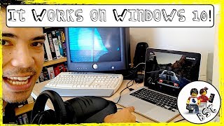 Does the Microsoft Sidewinder Precision Racing Wheel Work With Windows 10  YES IT DOES [upl. by Sigrid693]