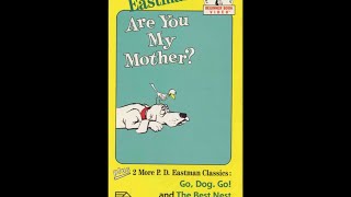 P D Eastman Beginner Book Video Are You My Mother plus 2 More P D Eastman Classics 1991 VHS [upl. by Rebmyk]