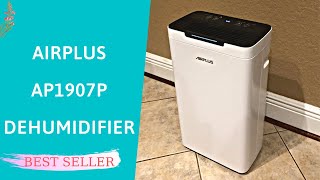 AIRPLUS AP1907P Dehumidifier Review amp User Manual  Best Dehumidifier for Home [upl. by Nitsyrk]