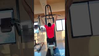 BACK l let pull down gym workout disiplin motivation [upl. by Alliuqa498]