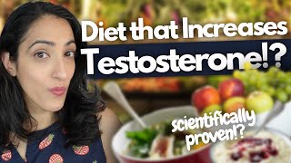 Scientifically proven diet to boost your Testosterone [upl. by Alburga]