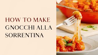 How to make gnocchi alla Sorrentina [upl. by Ainesey]