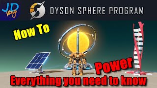 How to Power Generation Explained 🤖 Dyson Sphere Program 🤖 Tutorial New Player Guide How To [upl. by Cornelie]