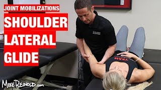 Shoulder Lateral Distraction Joint Mobilization [upl. by Aztilay]