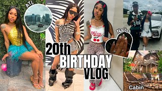 20TH BIRTHDAY VLOG  PREP  ATL TRIP  I MET QUANN [upl. by Ysak]