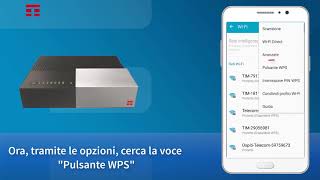 Collegamento WiFi al modem TIM  Pulsante WPS [upl. by Pheni]