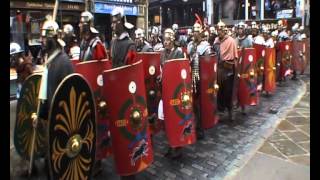 Roman Army  Chester Roman Weekend 2012  Part 2 [upl. by Corly789]