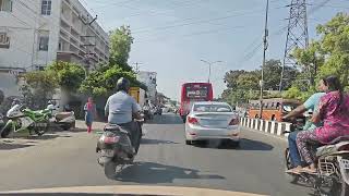 Coimbatore City Drive  New Bus Terminal  Townhall [upl. by Aigroeg]