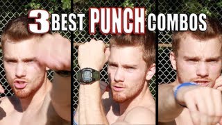 3 Best Boxing Punch Combos [upl. by Nalhsa786]