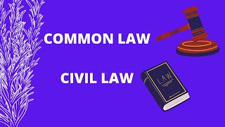 Difference between Civil and Common Law Systems [upl. by Soph]