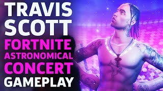 FULL Travis Scott X Fortnite Astronomical Concert Event [upl. by Niatsirhc522]