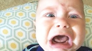 Funny Baby Scared Moments Compilation [upl. by Eelydnarb27]