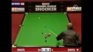 Snooker  2005 Premier League 2  Match06  White vs Davis  Fr2Fr6 [upl. by Ardnac11]