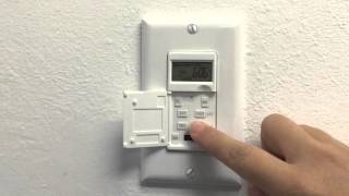 Setup Guide  InWall Programmable Digital Timer Switch  Enerlites HET01 [upl. by Ayetal428]