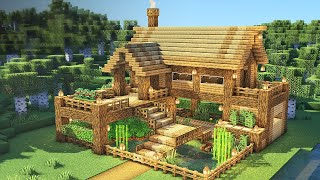 Minecraft Köy Modern Evi Yapımı [upl. by Merrill]