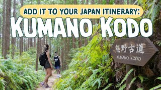 4K Japans TOP HIKING SPOT Kumano Kodo  Our 3 DAY experience [upl. by Amikat]