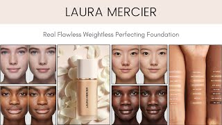 Laura Mercier Real Flawless Weightless Perfecting Foundation [upl. by Lsil381]