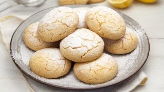 Biscotti al limone morbidi semplici e sfiziosi [upl. by Melnick]