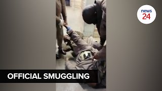 WATCH  Prison guard allegedly caught with contraband strapped to his body in Kimberley prison [upl. by Sarge]