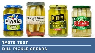 Our Favorite Store Bought Dill Pickle Spears [upl. by Matheny539]