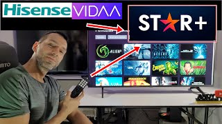 Cómo ver STAR PLUS en Televisores Hisense con VIDAA OS  Smart TV [upl. by Ysabel]