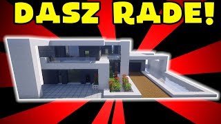 MINECRAFT JAK ZBUDOWAĆ DUŻĄ WILLE MODERN 35 [upl. by Yanetruoc591]