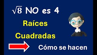 PASO A PASO Cómo hacer RAÍCES CUADRADAS EXACTAS o ENTERAS de NUMEROS NATURALES y PROCEDIMIENTO [upl. by Dusen]