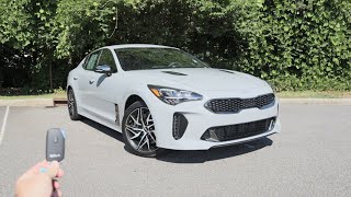 2022 Kia Stinger GT Line Start Up Exhaust Test Drive and Review [upl. by Aivatahs]