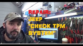 Check TPM System  Jeep TPMS [upl. by Whitver]